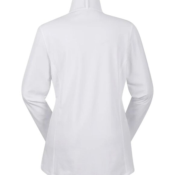 Kerrits Affinity® Pro Long Sleeve Show Shirt - Size Small, White - Picture 3 of 6